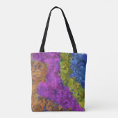 GEMENGDE KLEUR CANVAS TAS. DRAAGTAS (Achterkant)