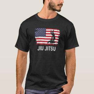 Gemengde krijgskunstenaar Jiu Jitsu Tactische hegg T-shirt