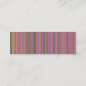 Gemengde lijnen mini visitekaartje (Achterkant)