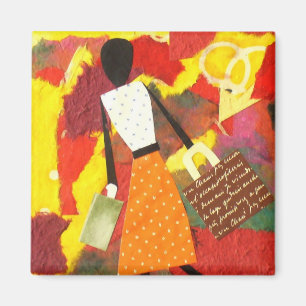Gemengde Media Colorful Art Magnet Magneet
