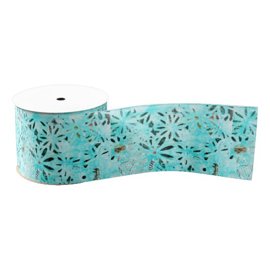 Gemengde Media Daisy Art Grosgrain Lint (Spoel)