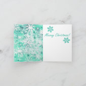 Gemengde Media Kat Print Kerstmis Kaart AP406B4 (Binnen)