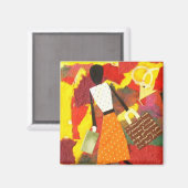 Gemengde Media Kleurrijke Kunstmagneet Magneet (Voorkant / Achterkant)