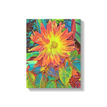 Gemengde Media Uitgebreide Canvasafdruk