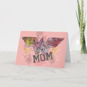 Gemengde media voor mam kaart