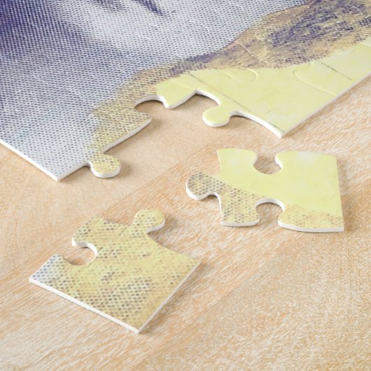 Gemengde Media vrouw Legpuzzel (Zijkant)