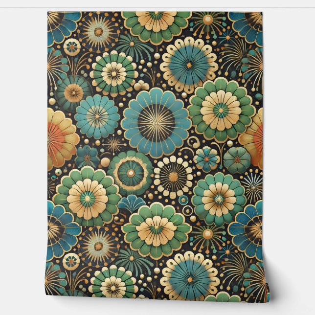 gemengde melodie behang (Afrollen)