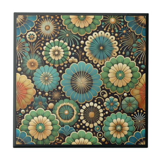 gemengde melodie tegeltje (Voorkant)