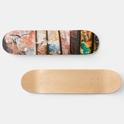 gemengde metaalrace om taart skateboard (Horizontaal)