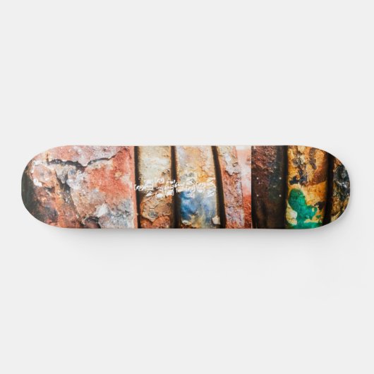 gemengde metaalrace om taart skateboard (Horizontaal)