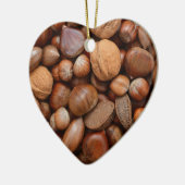 Gemengde noten keramisch ornament (Links)