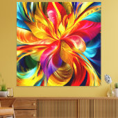 Gemengde pedalen canvas afdruk (Insitu (Woonkamer))