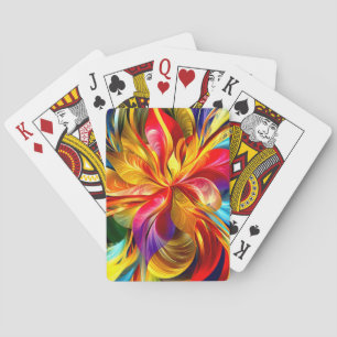 Gemengde pedalen pokerkaarten