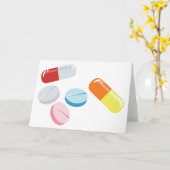 Gemengde pillen kaart (Gele Bloem)