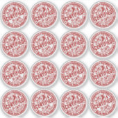 Gemengde plaat - "Certified" Naughty and Nice Sticker (Voorkant)