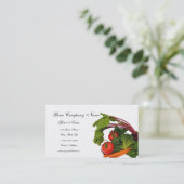 Gemengde plantaardige Visitekaartjes (Staand voorkant)