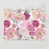 Gemengde Roze Tuinbloemen