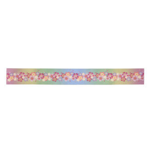 Gemengde Sakura Blossom Kimono Style Rainbow Lint