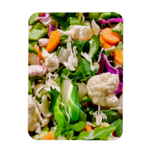 Gemengde salade magneet