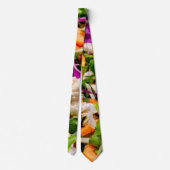 Gemengde salade stropdas (Achterkant)