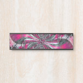 Gemengde signalen deur teken deurbordje (Voorkant)