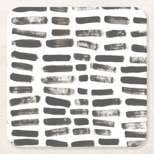 Gemengde signalen III Vierkante Kartonnen Onderzetter (Voorkant)