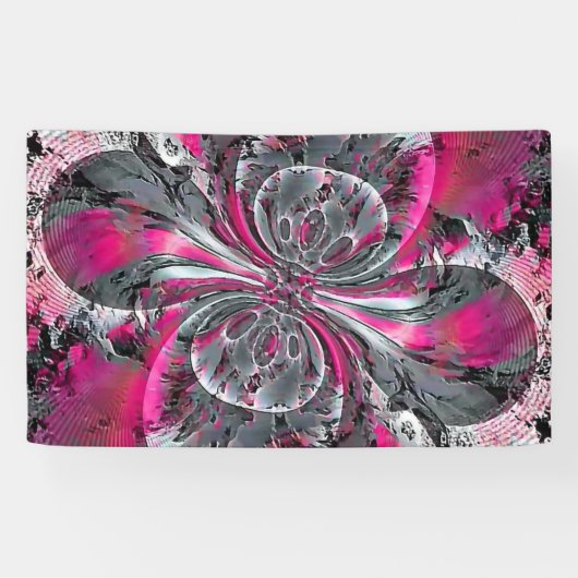 Gemengde signalen spandoek (Horizontaal)