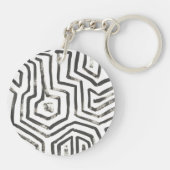 Gemengde signalen V Sleutelhanger (Achterkant)