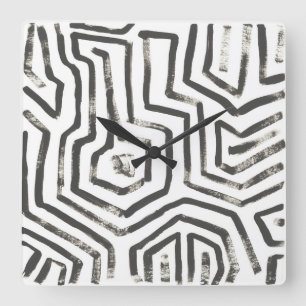 Gemengde signalen V Vierkante Klok