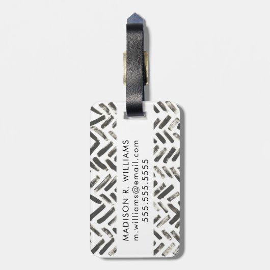 Gemengde signalen VII Bagagelabel (Achterkant verticaal)