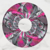 Gemengde signalen wijnglaslabel (Achterkant)