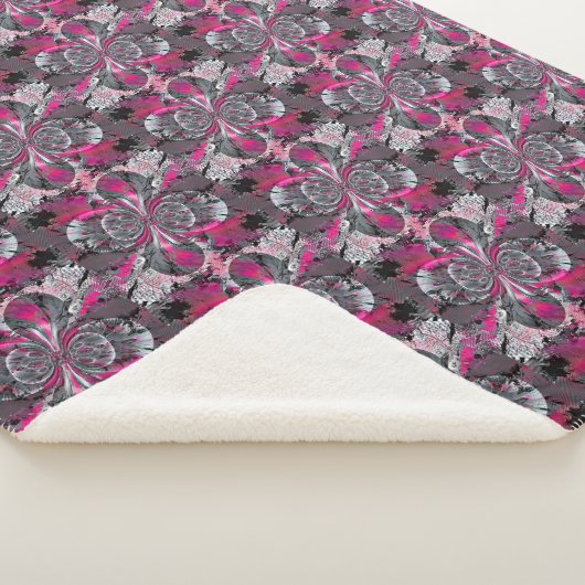 Gemengde Signals Sherpa Blanket Sherpa Deken (3/4)