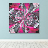 Gemengde signeerscanvas afdrukken (Insitu (Houten vloer))