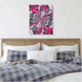 Gemengde signeerscanvas afdrukken (Insitu (Slaapkamer))