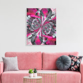 Gemengde signeerscanvas afdrukken (Insitu (Woonkamer))