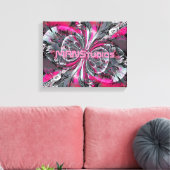 Gemengde signeerscanvas afdrukken (Insitu (Woonkamer))