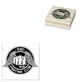 Gemengde sportclub 	rubberstempel (Gestempeld)