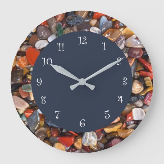 Gemengde stenen keukenklokken grote klok (Voorkant)