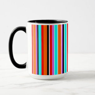 Gemengde stripes Mok
