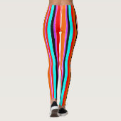 Gemengde strips leggings (Achterkant)