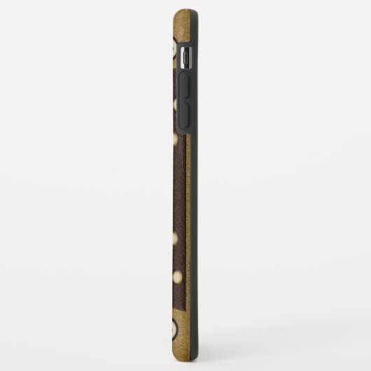 Gemengde tapespeciaal goud Case-Mate iPhone case (Achterkant/links)