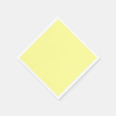 Gemengde vaste lichtgeel servet (Hoek)