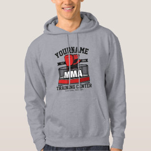 Gemengde vechtsporten VOEG NAAM TOE MMA Vecht Trai Hoodie