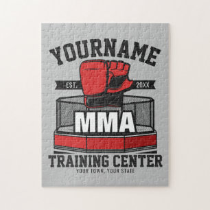 Gemengde vechtsporten VOEG NAAM TOE MMA Vecht Trai Legpuzzel