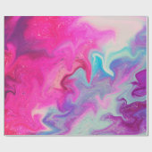 Gemengde verfachtergrond cadeaupapier (Vlak)