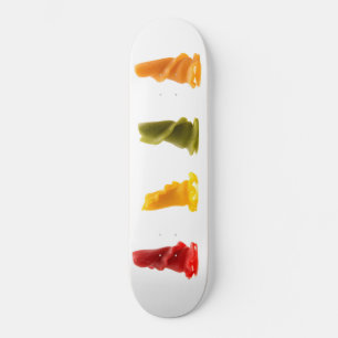 Gemengde vreemde deegwaren skateboard