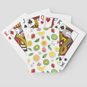 Gemengde Vruchten 4 Pokerkaarten