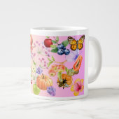 Gemengde vruchten extra grote beker (Voorkant rechts)