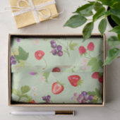 Gemengde vruchtenpasta-groen tissuepapier (Geschenk)