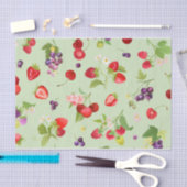 Gemengde vruchtenpasta-groen tissuepapier (Craft)